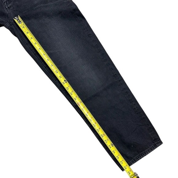 NWOT Madewell Women's Low-Slung Straight Jeans Black Size 23 Airy Denim - Picture 12 of 13